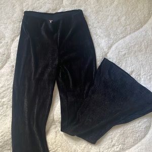Free People Velvet Flare Pants